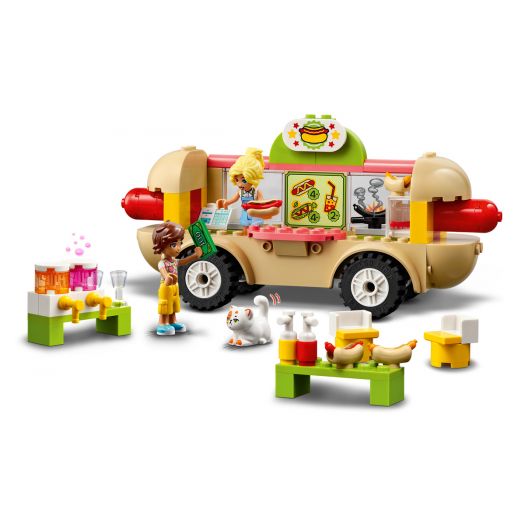 Конструктор LEGO Friends Вантажівка із гот-доґами 42633   в Україні