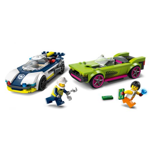 Конструктор LEGO City Переслідування маслкара на поліцейському автомобілі 60415  купити