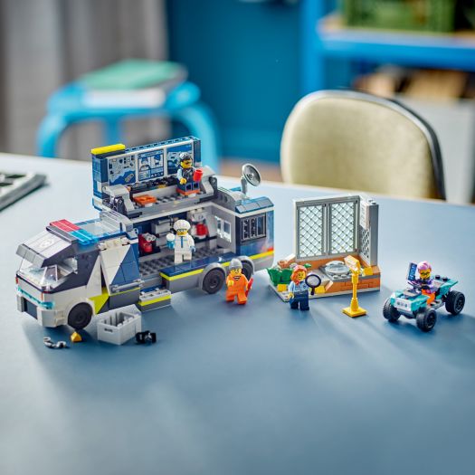 Конструктор LEGO City Пересувна поліцейська криміналістична лабораторія 60418  купити