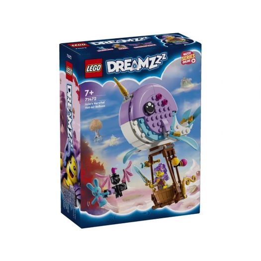 Конструктор LEGO Dreamzzz Повітряна куля Іззі «Нарвал» 71472  купити