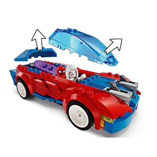 Конструктор LEGO Super Heroes Автомобіль для перегонів Людини-Павука й Зелений Гоблін з отрутою Венома 76279   замовити