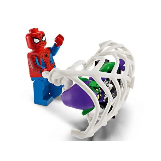 Конструктор LEGO Super Heroes Автомобіль для перегонів Людини-Павука й Зелений Гоблін з отрутою Венома 76279   в Україні
