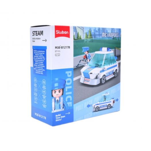 Конструктор SLUBAN Metropolis Патруль M38-B1217B   в Україні