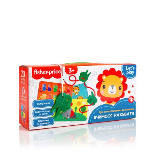 Гра розвиваюча Vladi Toys з пластиковими картками. Вчимося рахувати VT1302-29  купити
