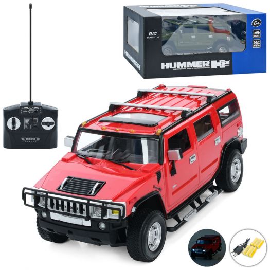 Джип радіокерований, Hummer H2, 1:14, USB, 2 кольори 2026  купити