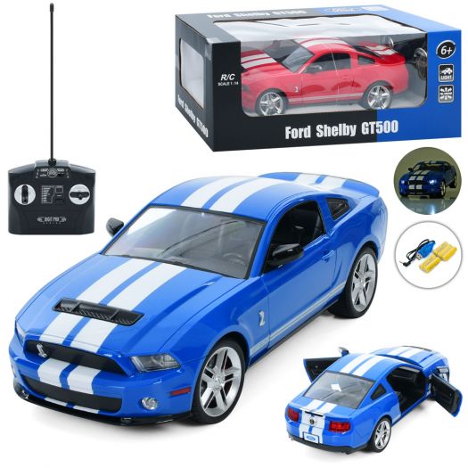 Машина Ford Shelby GT500 радіокеравана 2,4G, 1:14, гумові колеса в асортименті 2170  купити