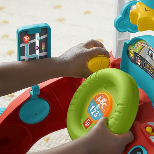 Інтерактивні каталка-ходунки Fisher-Price Розвивальна прогулянка HJP47   в Україні