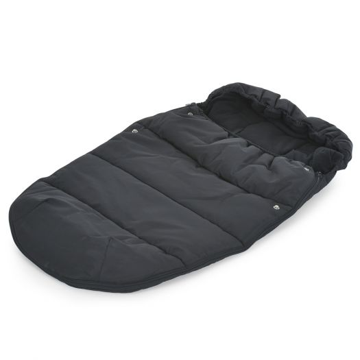 Конверт у дитячий візок El camino 100х53 см чорний ME 1131 Footmuff Plus Black   в Україні