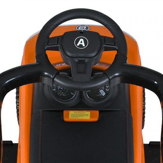 Каталка-толокар Bambi Racer з батьківською ручкою, помаранчевий M 5045L-7    в Україні