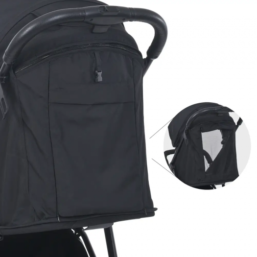 Прогулянкова коляска Bambi чорна M 4249-2 Black Matt   в Україні