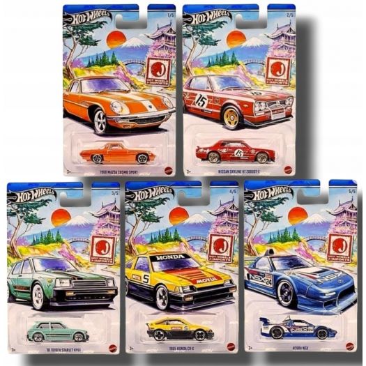 Тематична машинка Hot Wheels Японські імпортні в асортименті HWR57  купити