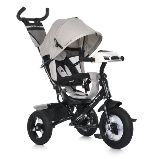 Велосипед триколісний Turbotrike з ручкою, бежевий MT 1006-12   в Україні