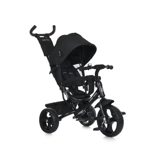Велосипед триколісний Turbotrike з ручкою чорний MT 1005-1   в Україні
