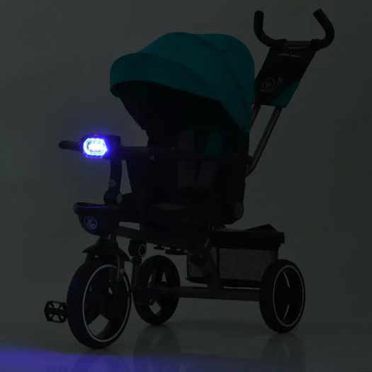Велосипед триколісний Turbotrike з ручкою, зелений MT 1003-4  купити