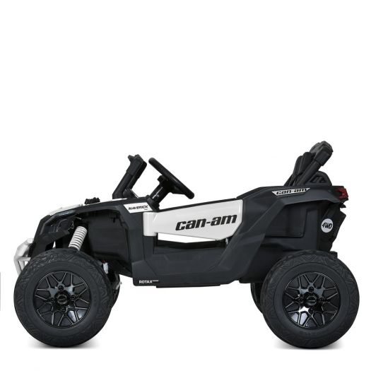 Електромобіль дитячий Bambi Racer джип на радіокеруванні білий M 5099EBLR-1(24V)   в Україні