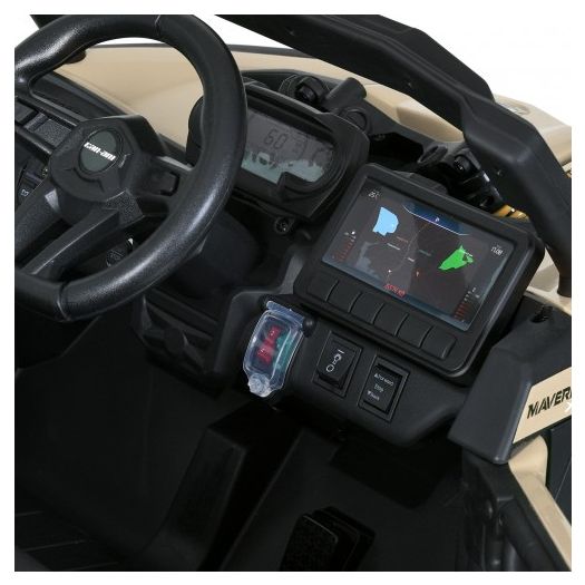 Електромобіль дитячий Bambi Racer джип на радіокеруванні, чорно-бежевий M 5099EBLR-RS(24V)   в Україні