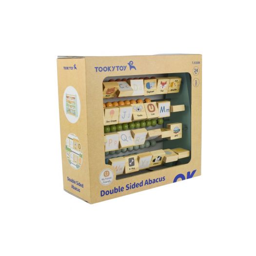 Дерев'яна іграшка Tookytoy Азбука англійська TJ558N   в Україні