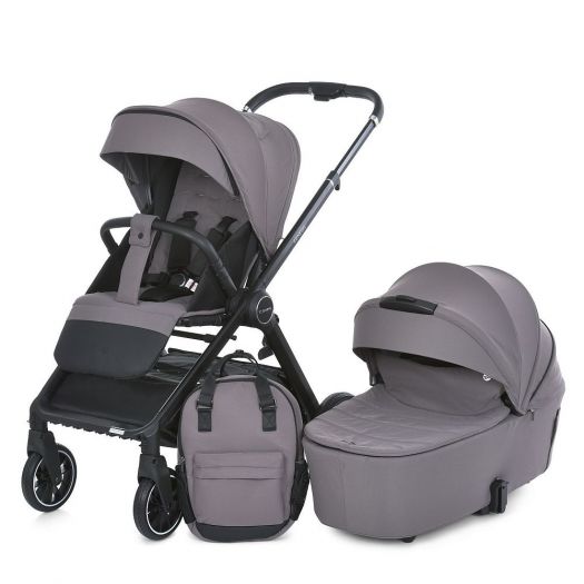 Візок дитячий El Camino GENESIS 2в1 світло-сірий ME 1126 Taupe Gray   замовити