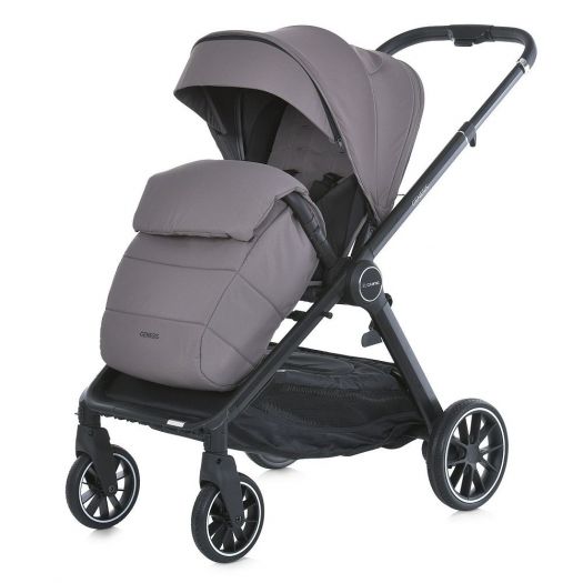 Візок дитячий El Camino GENESIS 2в1 світло-сірий ME 1126 Taupe Gray  купити