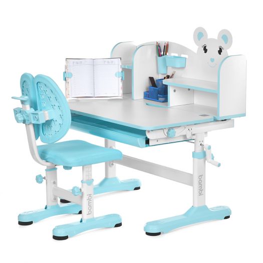 Дитяча парта Bambi з підставкою для книг M 5800-4  купити