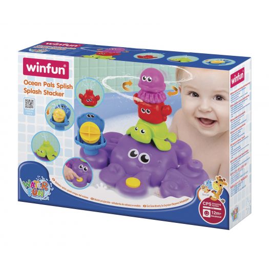 Іграшка для купання WinFun морські тварини, бризкає водою 7117-NI   в Україні