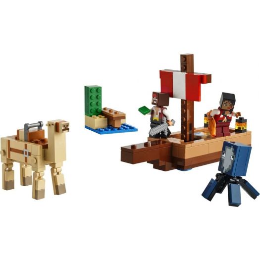 Конструктор LEGO Minecraft Подорож на піратському кораблі 21259   замовити