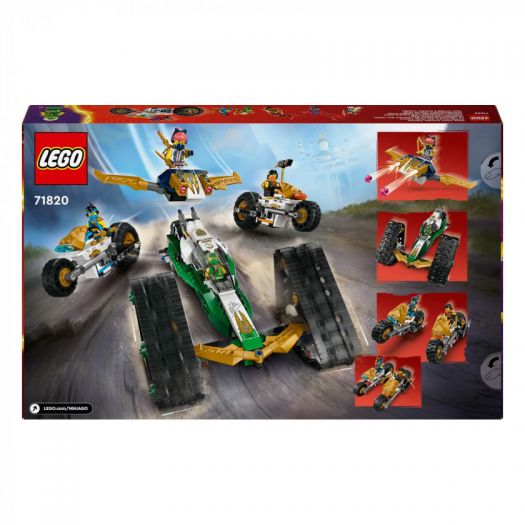 Конструктор LEGO Ninjago Комбі-автомобіль команди ніндзя 71820   замовити