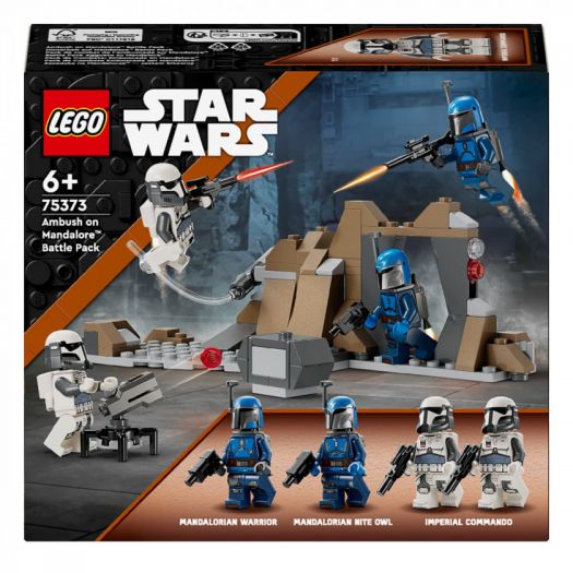 Конструктор LEGO Star Wars Бойовий комплект «Засідка на Мандалорі» 75373   замовити