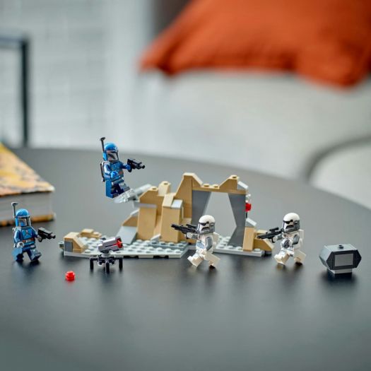 Конструктор LEGO Star Wars Бойовий комплект «Засідка на Мандалорі» 75373  купити