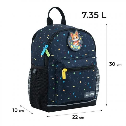 Рюкзак Kite Kids Corgi On Skateboard K24-534XS-2   в Україні