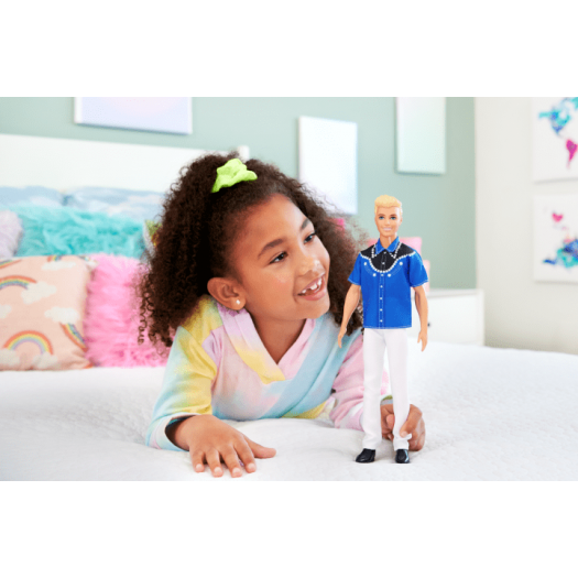 Лялька Barbie Fashionistas Кен Модник у ковбойському стилі HRH25   замовити