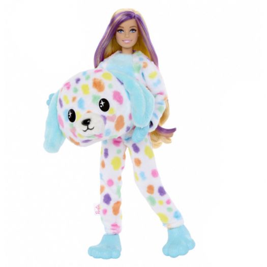 Лялька Barbie Cutie Reveal Кольорові пухнастики Далматинець HRK41   в Україні
