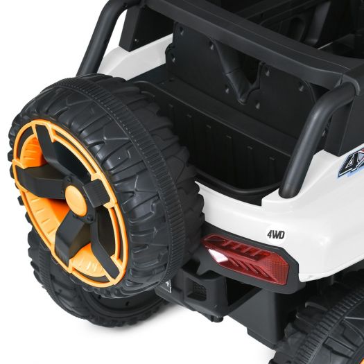 Електромобіль дитячий Bambi Racer джип на радіокеруванні білий M 5822EBLR-1(24V)   в Україні