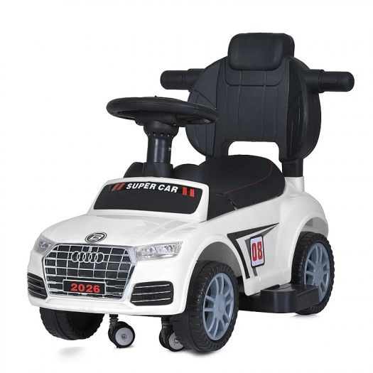 Каталка-толокар Bambi Racer білий M 5045L-1   в Україні