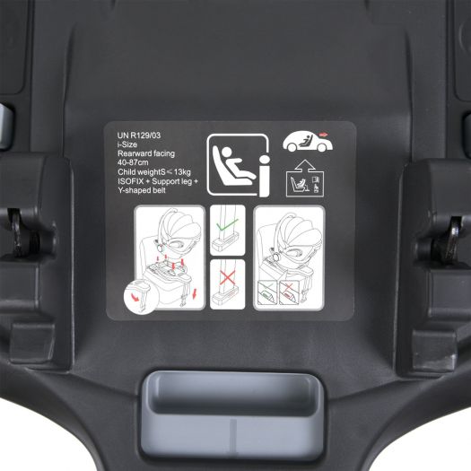База під автокрісло El camino для автокрісла стандарту i-SIZE R129 з ISOFIX ME 1110 i-FIX Base   замовити
