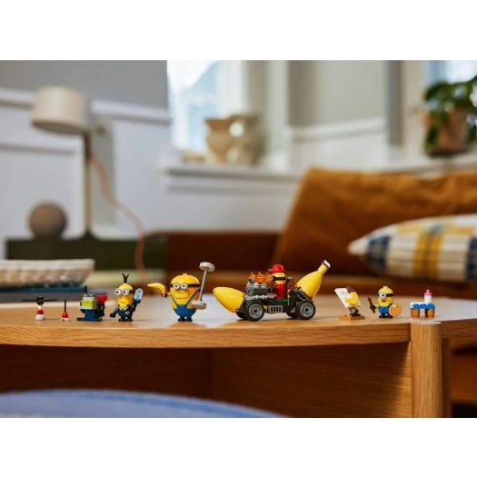 Конструктор LEGO Despicable Me Посіпаки й банановий автомобіль 75580  купити