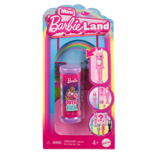 Мінілялечка-сюрприз Barbie Color Reveal HYM25  купити