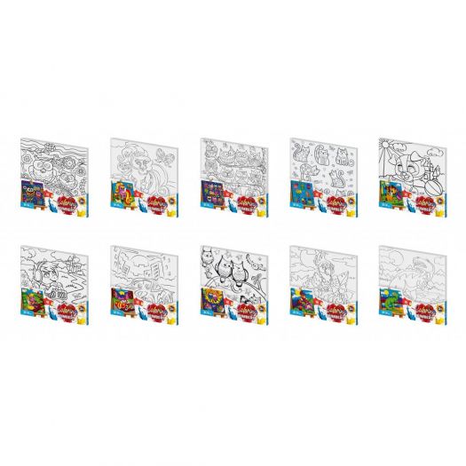 Картина за номерами Danko Toys в асортименті CBN-01-01,02,03,04...10  купити
