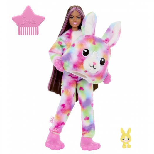 Лялька Barbie Cutie Reveal Кольорові пушистики Кролик HRK38   в Україні