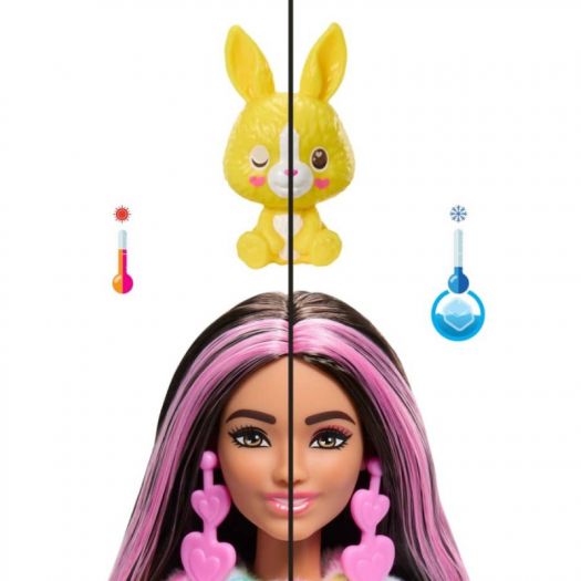 Лялька Barbie Cutie Reveal Кольорові пушистики Кролик HRK38   в Україні