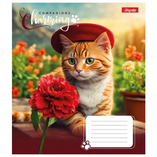 Зошит для записів 1 Вересня  Charming companions в асортименті 767218   замовити