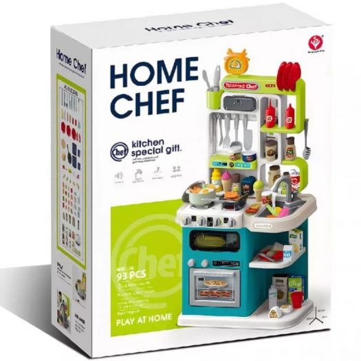 Дитяча кухня Aojie мийка, духовка, плита, посуд, продукти 922-182   замовити