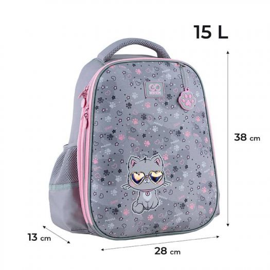 Рюкзак напівкаркасний GoPack Education Meow GO24-165M-3   в Україні
