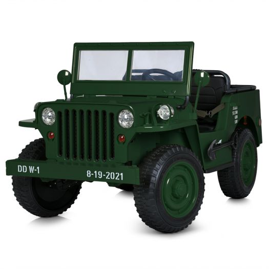 Електромобіль дитячий Bambi Racer джип на радіокеруванні 4 мотора зелений M 5861EBLR-10(24V)   в Україні