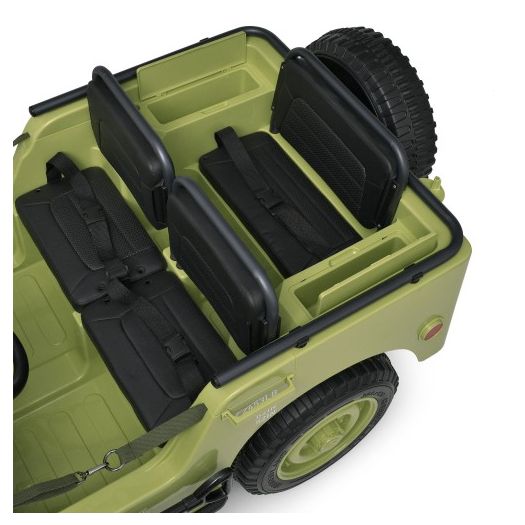Електромобіль дитячий Bambi Racer джип на радіокеруванні зелений M 5861EBLR-13(24V)  купити