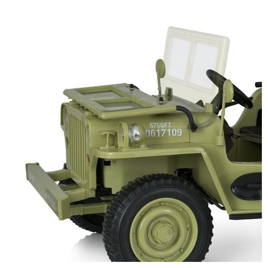 Електромобіль дитячий Bambi Racer джип на радіокеруванні зелений M 5861EBLR-13(24V)   в Україні