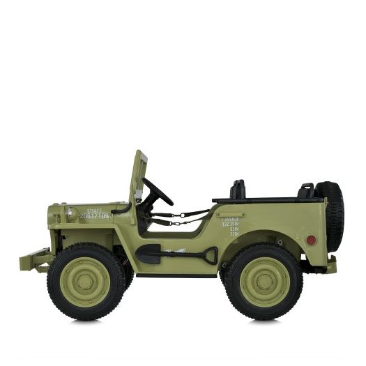Електромобіль дитячий Bambi Racer джип на радіокеруванні зелений M 5861EBLR-13(24V)   замовити