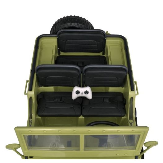 Електромобіль дитячий Bambi Racer джип на радіокеруванні зелений M 5861EBLR-13(24V)   в Україні