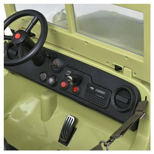 Електромобіль дитячий Bambi Racer джип на радіокеруванні зелений M 5861EBLR-13(24V)   в Україні