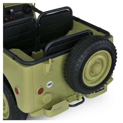 Електромобіль дитячий Bambi Racer джип на радіокеруванні зелений M 5861EBLR-13(24V)   в Україні